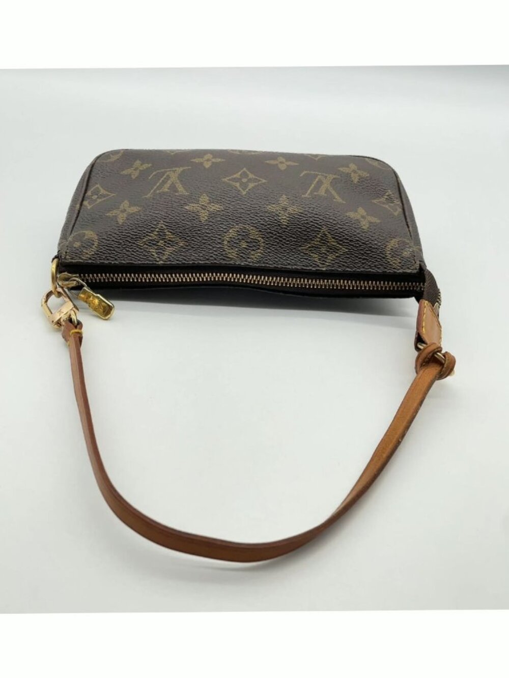 Authentic Louis Vuitton Pochette Accessoires Monogram Shoulder Bag LV Handbag - Picture 8 of 16